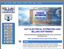 Tablet Screenshot of jaffesoftware.com